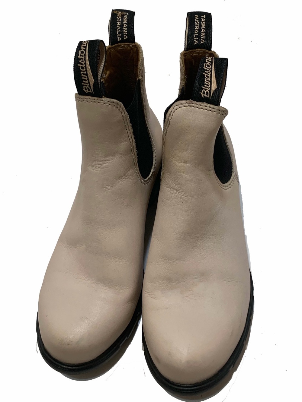 Blundstone women’s Chelsea Boots in Cream